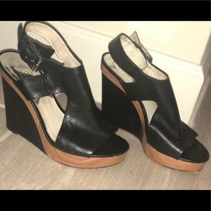 Michael Kors Black Wedges